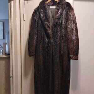 Candian Beaver Fur Coat by Daniel Antonivice